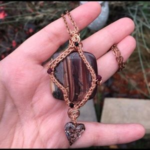 Safari gemstone necklace